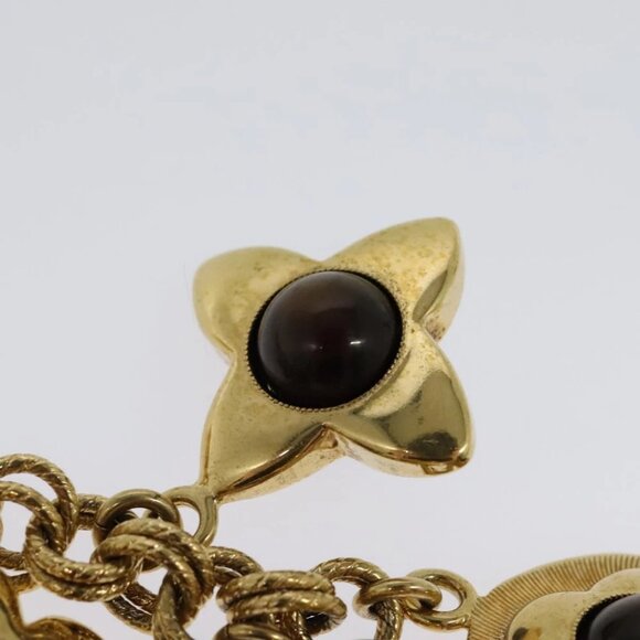 LOUIS VUITTON Bijoux Sac Tresor Key Holder Gold LV Auth - Picture 8 of 14